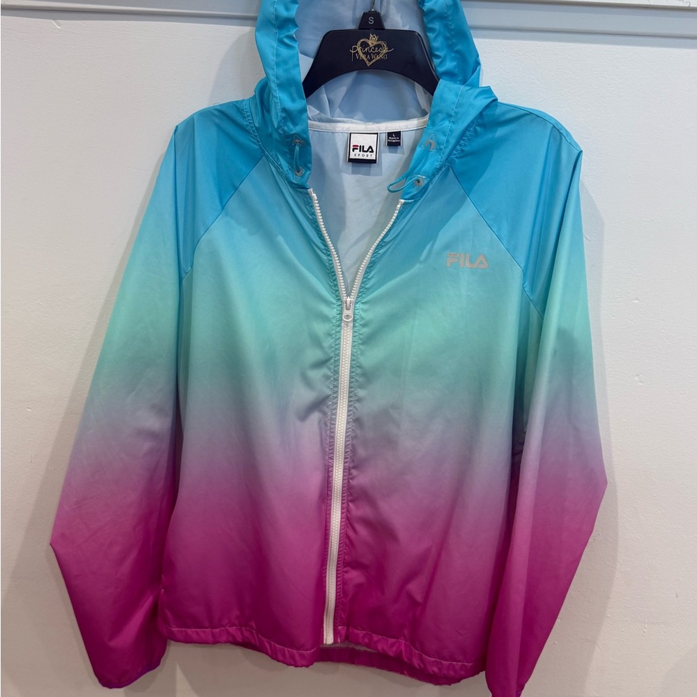 FILA Sport Ombré Windbreaker Large